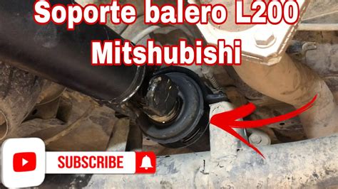 Soporte Balero Cardan Mitsubishi L200 2 5 DiD YouTube