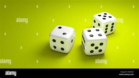 3 dice hi-res stock photography and images - Alamy