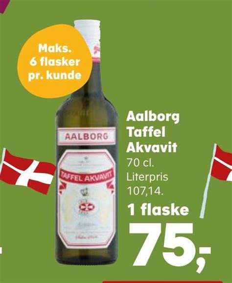 Aalborg Taffel Akvavit Tilbud Hos Superbrugsen