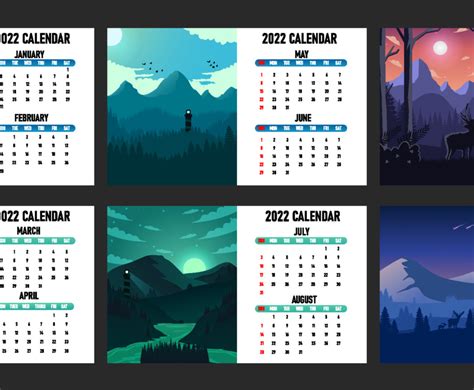 Calendar 2022 Templates