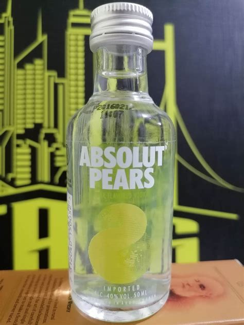 Absolut Vodka Pears 50ml Glass Lazada PH