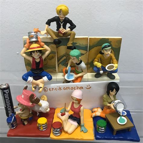 Jualan Clear Rak Original Bandai One Piece Diorama World Figure Set