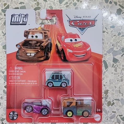 Toys Disney Pixar Cars Mini Racers Pack Professor Z Holley