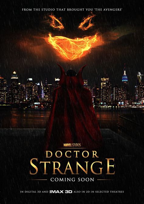 Fan Made Doctor Strange Marvel Movie Tv Show Posters Pinterest