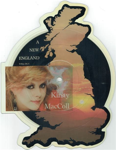 Kirsty MacColl A New England 7 Shape Single Pic Sha