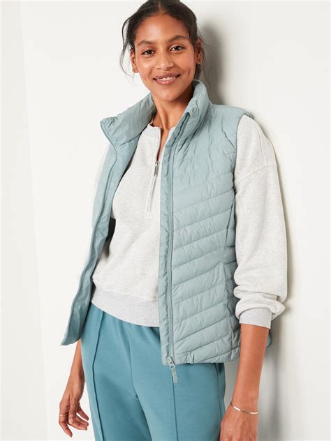 Water Resistant Narrow Channel Puffer Vest Old Navy