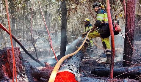 El Cambio Del Tiempo Obliga A Mantener El Incendio De Tenerife En Nivel 2