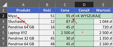 Jak działa X WYSZUKAJ najnowsza funkcja Excela Sprytny Excel