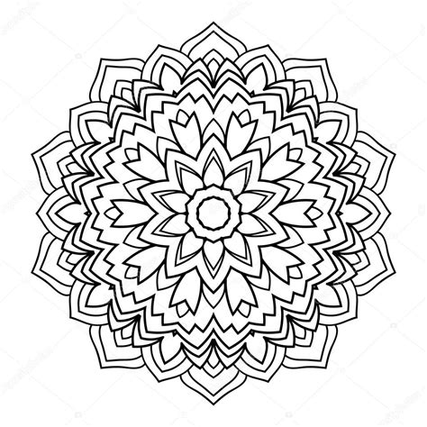 Desenhos De Mandalas Simples Para Colorir Atividades Educativas