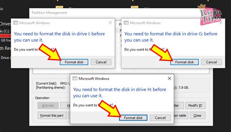 partisi flashdisk  mudah  aman