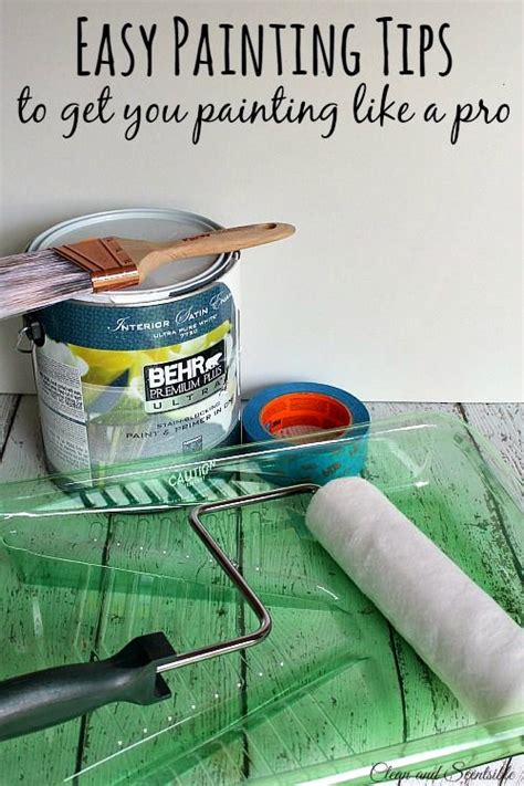 Easy Painting Tips and Tricks | Painting tips, Diy home improvement ...