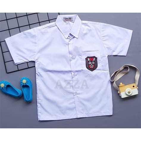 Jual Baju Seragam Putih Lengan Pendek Sd Sekolah Dasar Shopee Indonesia