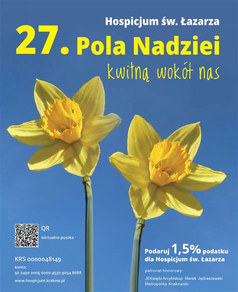 Program Pola Nadziei 2024 XXVII Edycja Ruszamy 10 Marca 2024