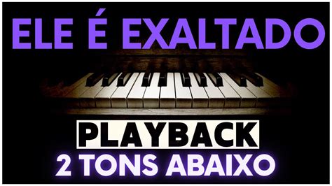 Ele Exaltado Playback Adhemar De Campos Tons Abaixo