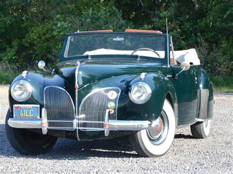 1941 Lincoln Continental Auburn Fall 2012 RM Sotheby S