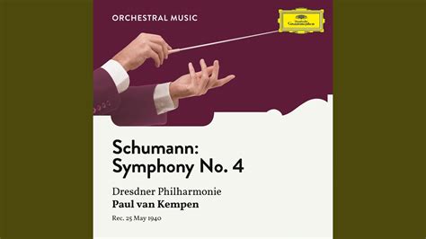 Schumann Symphony No In D Minor Op Romanze Ziemlich