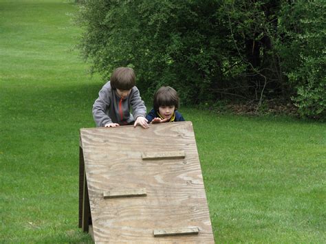 Obstacle Course Wall Obstacle Course Party Backyard Obstacle Course