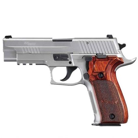 Sig Sauer P226 Stainless Elite Semi Auto Pistol 9mm Luger 4 4 Barrel 10 Rounds Siglite Sights