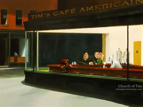 Parody Nighthawks At The