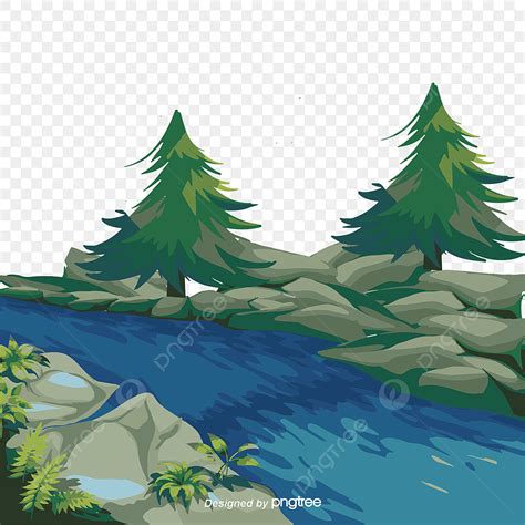 Rivers PNG Transparent Vector River River Clipart River Vector PNG