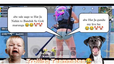 Live Stream Girl Next Level Irritating😂🤡 Trolling Random Teammates