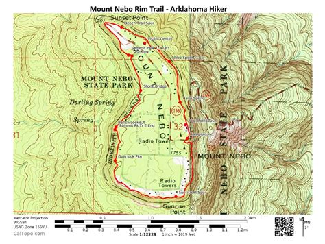 Mount Nebo: Rim Trail - 3 mi | Arklahoma Hiker