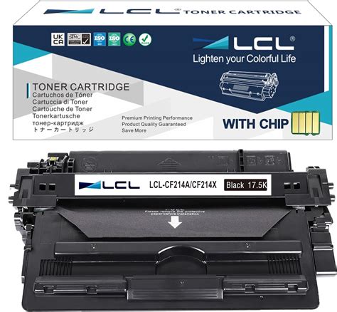 LCL Compatible For HP 14A 14X CF214A CF214X High Yield 1 Pack Black