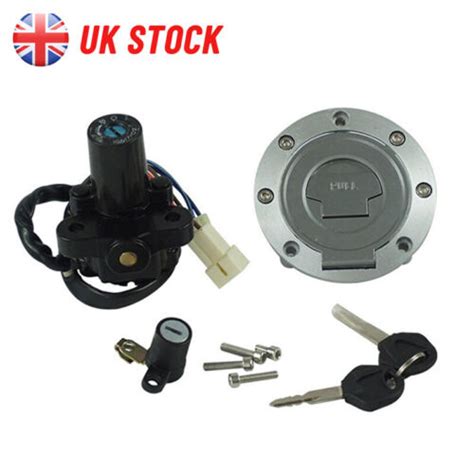 Ignition Switch Fuel Gas Cap Seat Lock Set For Yamaha Mt Yzf R R