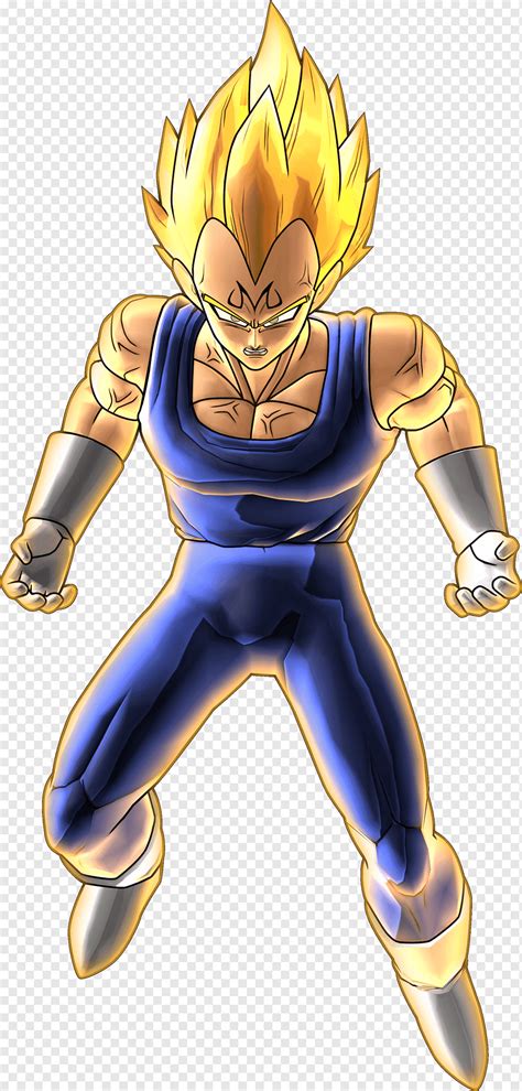 Vegeta Majin Buu Super Saiyan Super Dragon Guerrero Robot Transformar