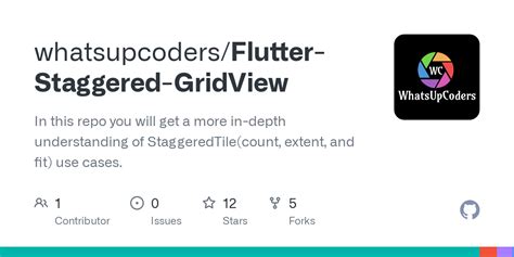 GitHub Whatsupcoders Flutter Staggered GridView In This Repo You