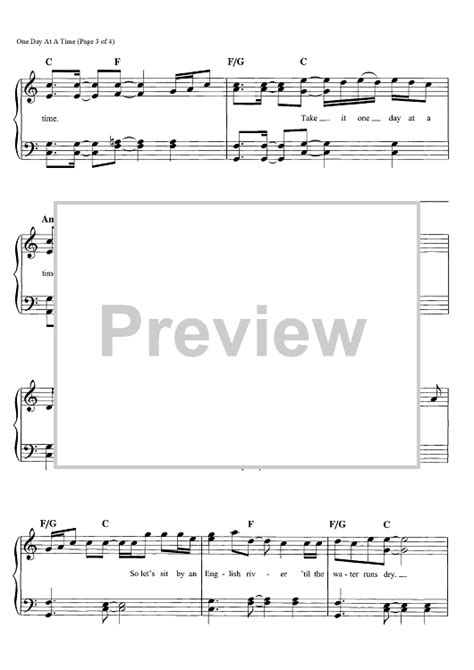 One Day At A Time" Sheet Music by Sam Smith for Easy Piano/Vocal/Chords ...