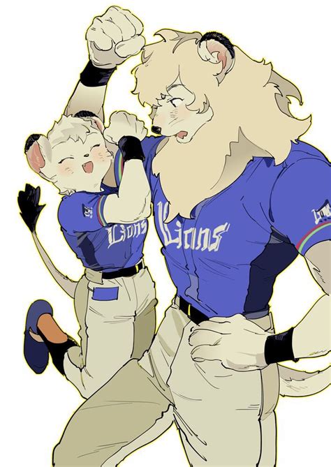 Leo And Lina Saitama Seibu Lions Drawn By Atie1225 Danbooru