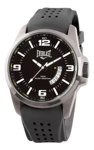 Reloj De Pulsera Everlast E Para Hombre Color Negro Mercadolibre