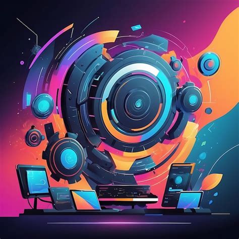 tech innovation animation pictures