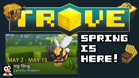 TROVE HOW TO COMPLETE SPRING FLING 2023 Spring Is Here YouTube