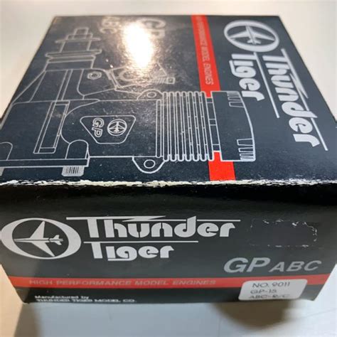 Thunder Tiger Gp Abc R C Model Airplane Engine W Muffler No