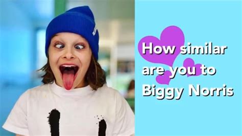 How Similar Are You To Biggy Norris 💙💜 Youtube