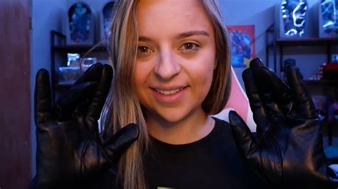 Asmr Leather Glove Triggers Youtube