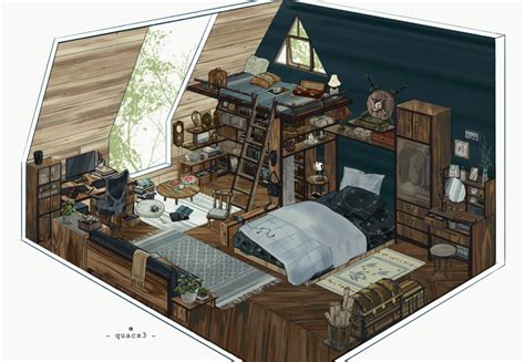 Safebooru Artist Name Bed Book Bookshelf Chair Clock Computer Cup