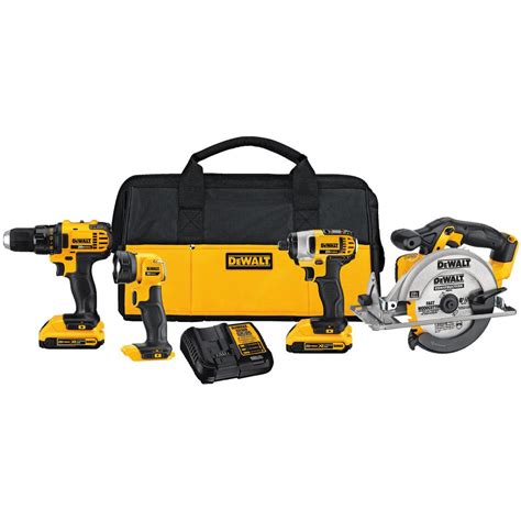 Dewalt Volt Max Lithium Ion Cordless Combo Kit Tool With