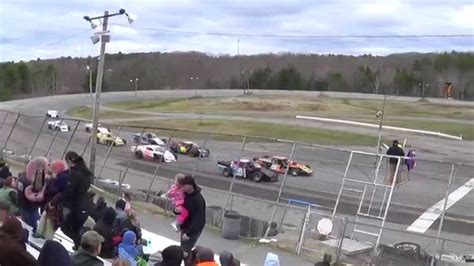 Wiscasset Speedway Modified Feature Part 1 Opening Day 2015 Youtube