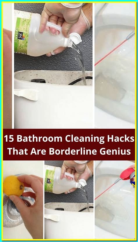 Bathroom Cleaning Hacks That Are Bordering Geniuses To Keep The Sink