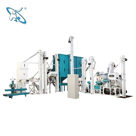 Ton Per Hour Automatic Combined Rice Mill Machine Grain Paddy Mill