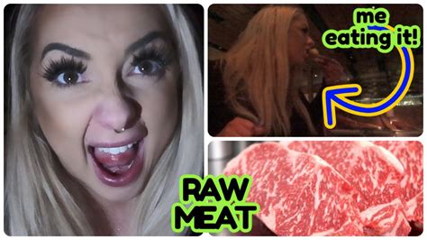 I Ate Raw Meat Vlogmas Day 4 Youtube