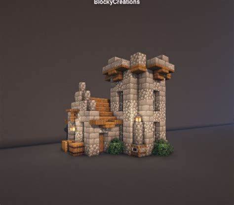 Minecraft Medieval Tower House