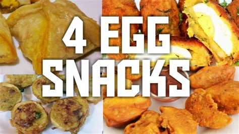 4 Easy Egg Snacksiftar Snacks With Egtar Recipesegg Recipes Ep 83 Youtube