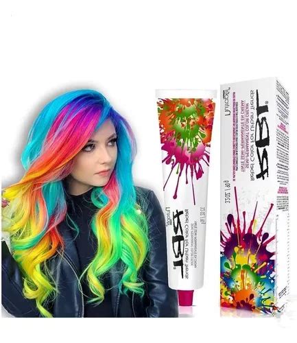 Tinte Para Cabello Rbl Colores Fantasía Meses Sin Interés