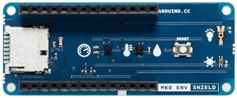 Mkr Env Shield Arduino Shield For Environmental Sensing In Mkr Form