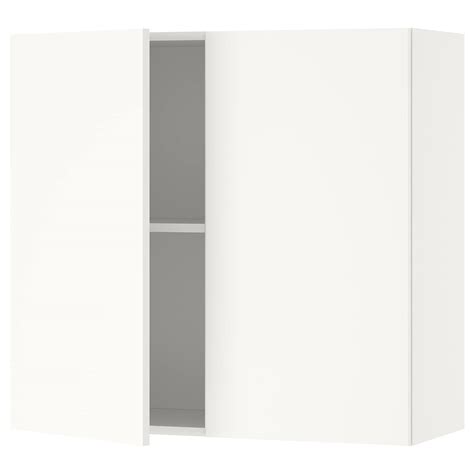 KNOXHULT wall cabinet with doors, white, 80x75 cm (311/2x291/2") - IKEA