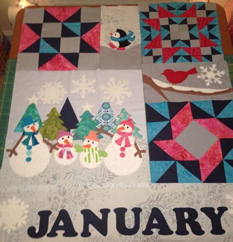 Cathy Caprio Peckiconis Is Creating A January Wall Hanging Using Her